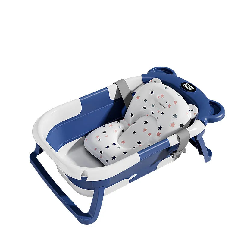Nyfødt Babybadekar med Temperatursensor
