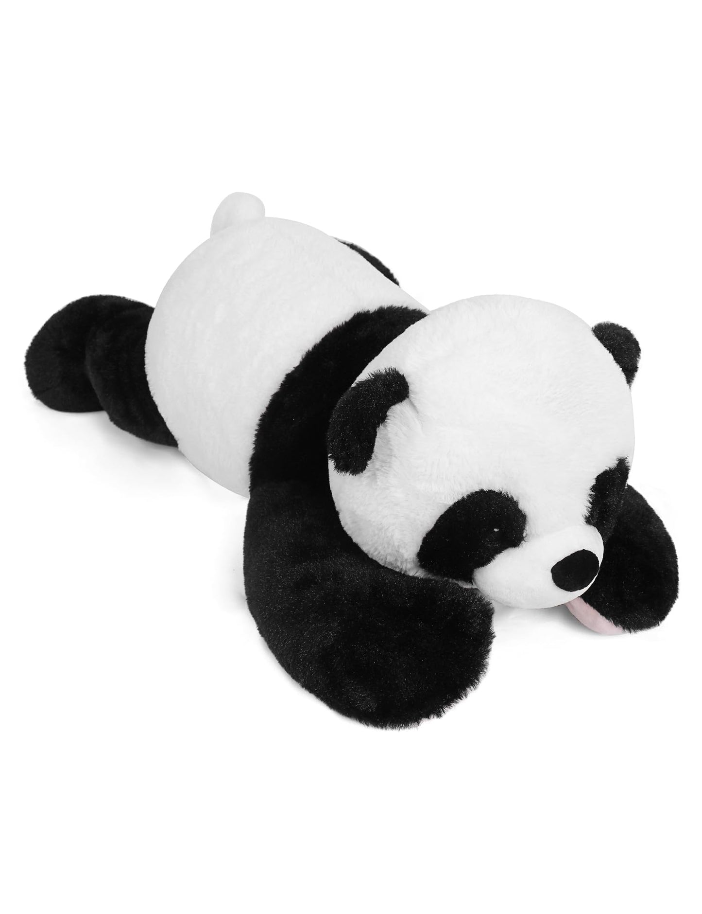 2,3 kg schweres Tierplüschtier, 60 cm, gewichtetes Riesenpanda-Plüschtier, Spielzeug, Puppen, Kissen (Panda)