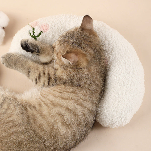 Personalized U-Shaped Pet Pillow for Dogs and Cats
