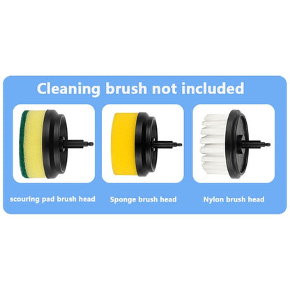 Electric Cleaning Brush Set - 3 Heads