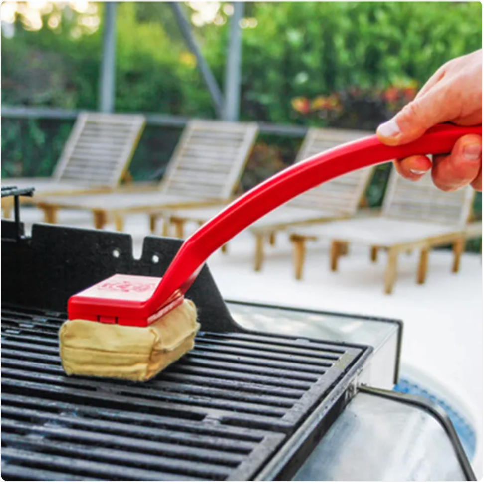 Simple Creative BBQ Grill Cleaning Brush