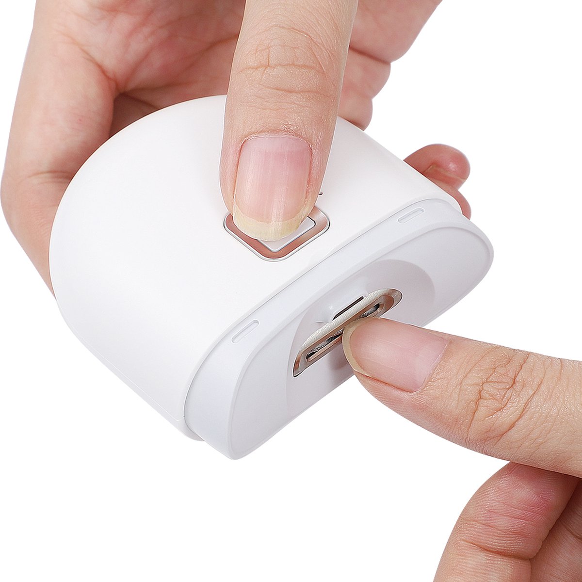 Electric Nail Clipper & Polisher with LED
