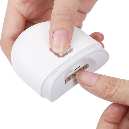Electric Nail Clipper & Polisher with LED
