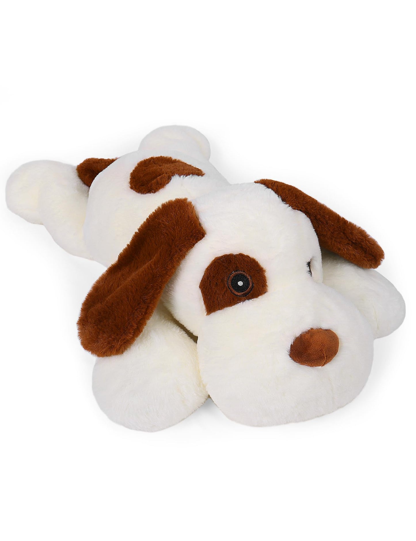 Gubuy 5 lb Weighted Animal Plush 24in Weighted Cute Dog Plushie Toy Dolls Pillows (Dog)