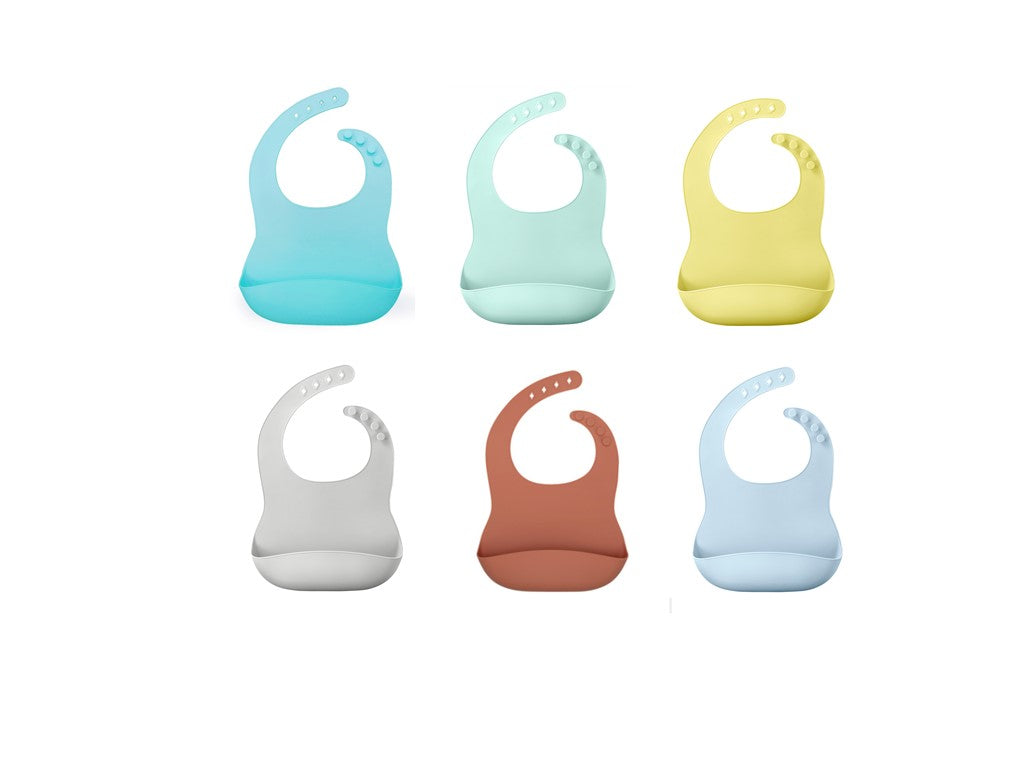 Food-Grade Silicone Baby Bibs