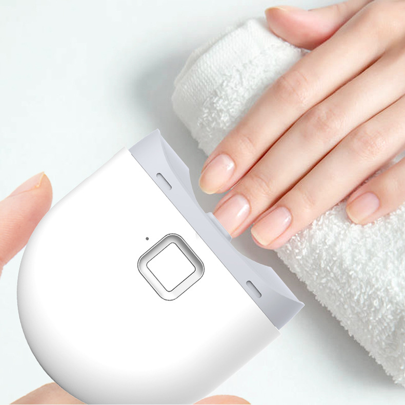 Electric Nail Clipper & Polisher with LED