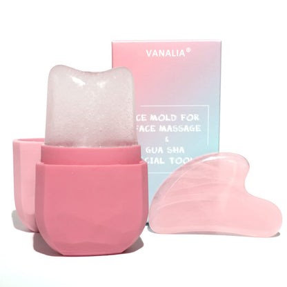 Vantheq Glow – Isroller & Gua Sha Set