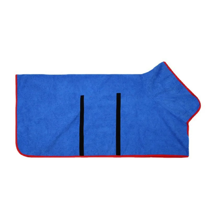 Pet Fast-Dry Microfiber Bathrobe Towel