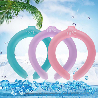 Cooling Neck Wrap Ice Tube