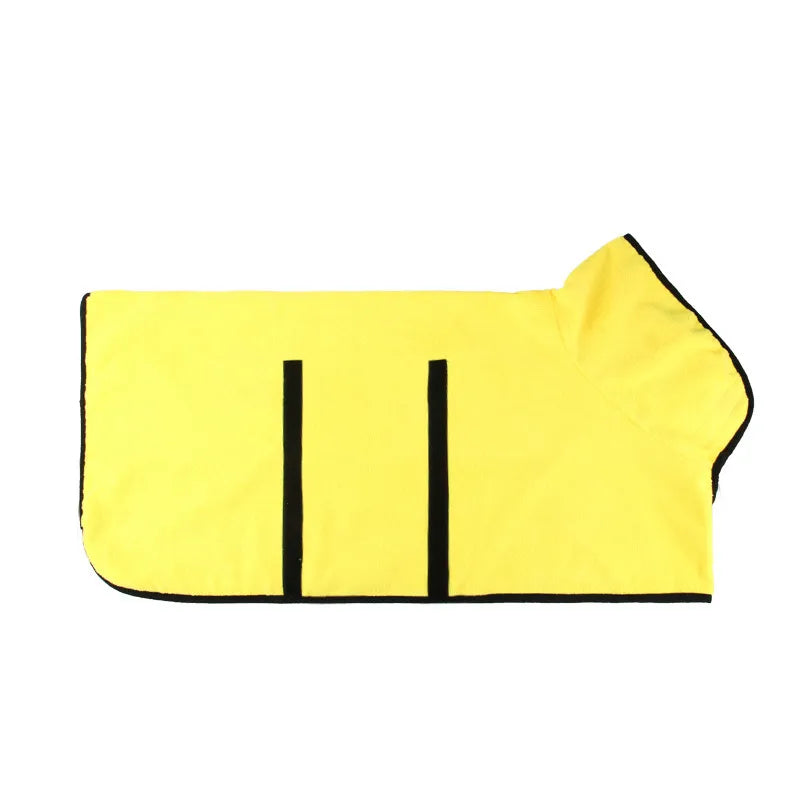 Pet Fast-Dry Microfiber Bathrobe Towel