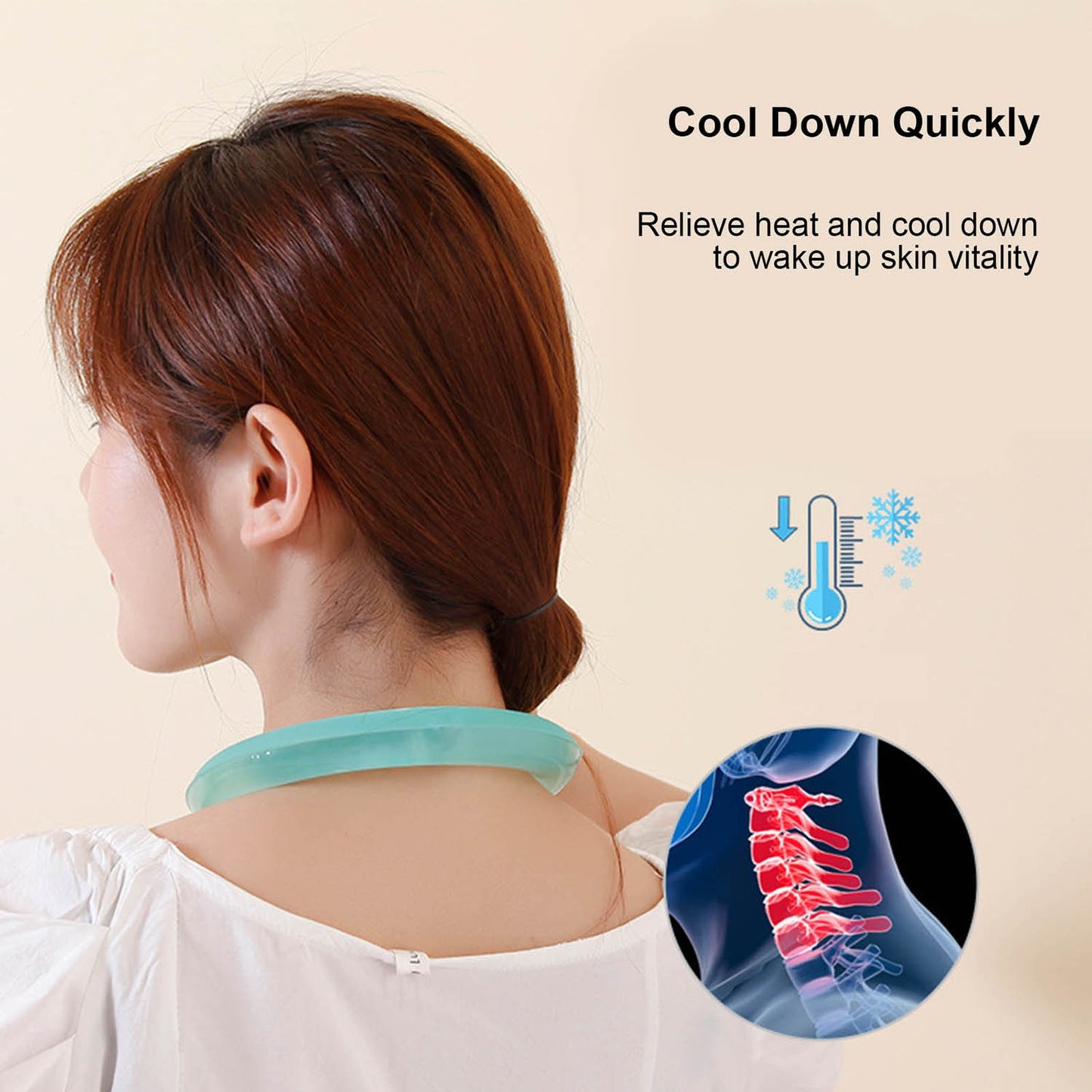 Cooling Neck Wrap Ice Tube
