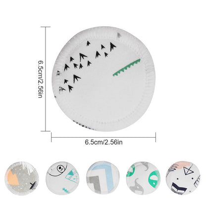 Cotton Cartoon Printed Reusable Makeup Remover Pads