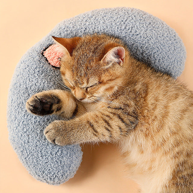 Personalized U-Shaped Pet Pillow for Dogs and Cats