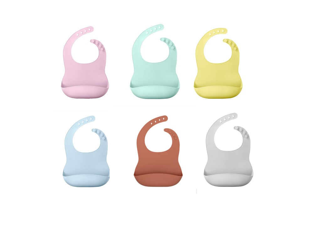 Food-Grade Silicone Baby Bibs