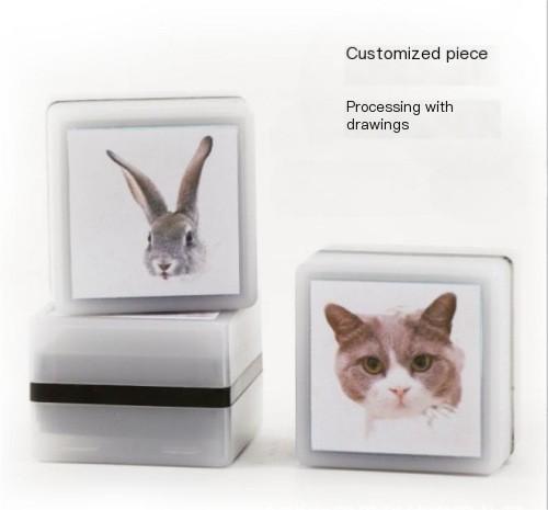 Personalized DIY Pet Portrait Stamp for Cats and Dogs
