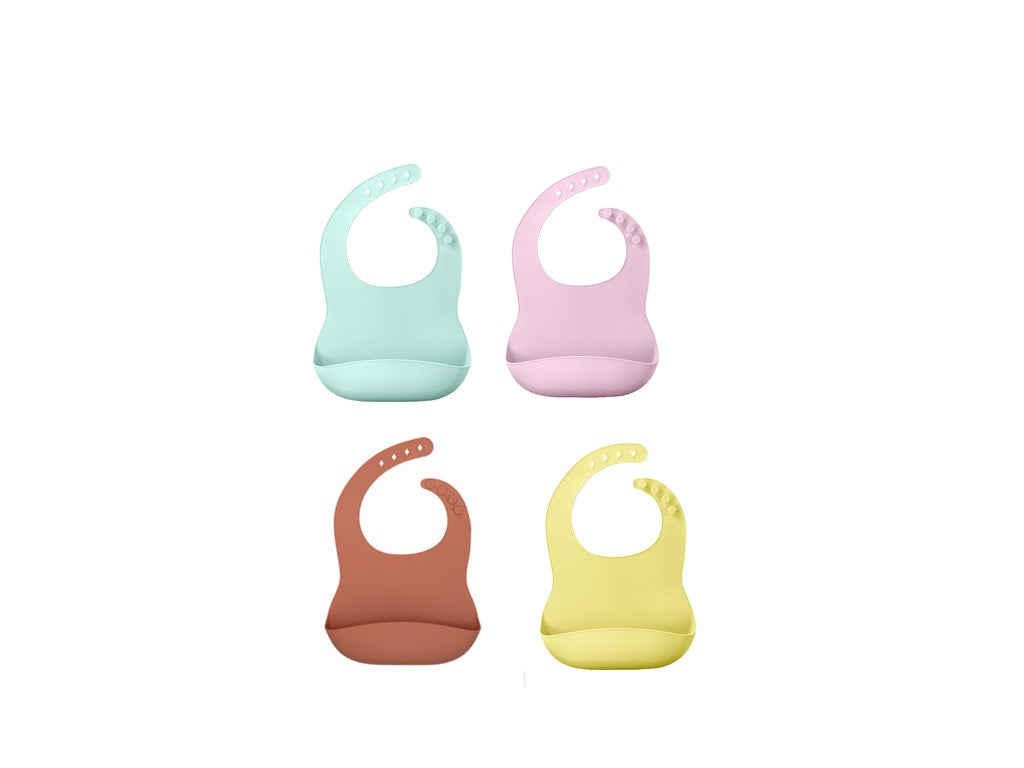 Food-Grade Silicone Baby Bibs