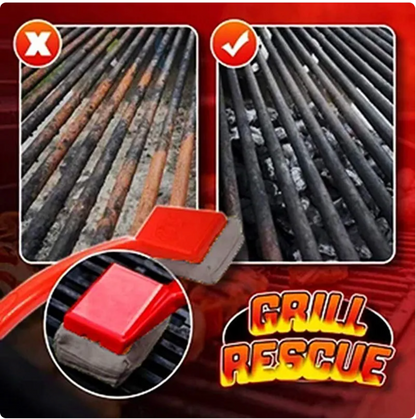 Simple Creative BBQ Grill Cleaning Brush
