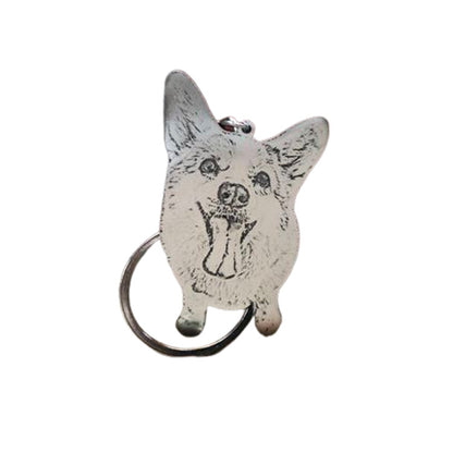 Personalized Stainless Steel Pet Pendant Necklace