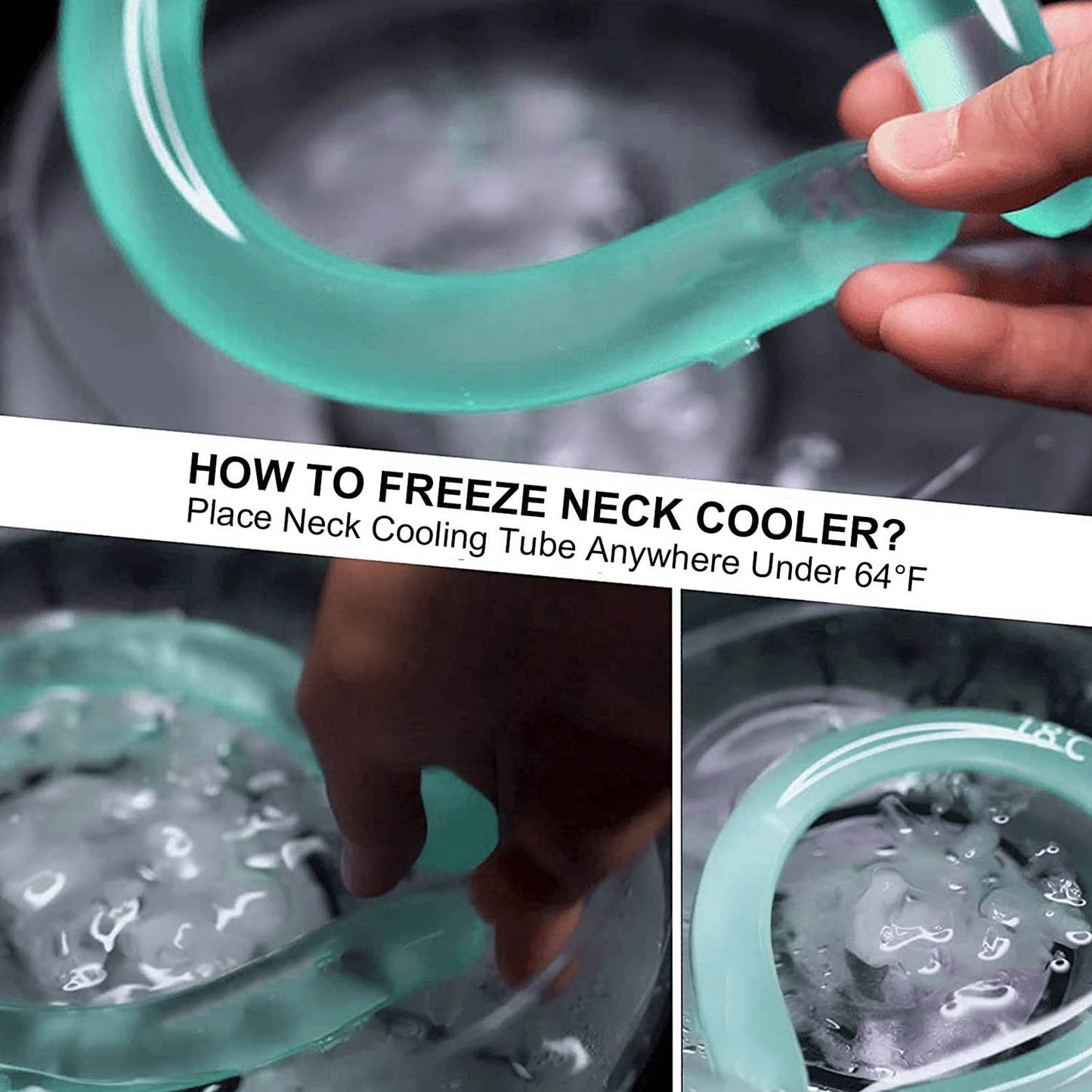 Cooling Neck Wrap Ice Tube