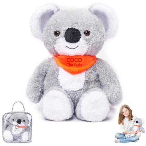 ODOXIA Weighted Animals | 3.1lb Koala | Stuffed Weighted Plush for Kids Adults | Weighted Stuffed Animals | Weighted Plushies | Weighted Stuffed Plush | Weighted Plushie