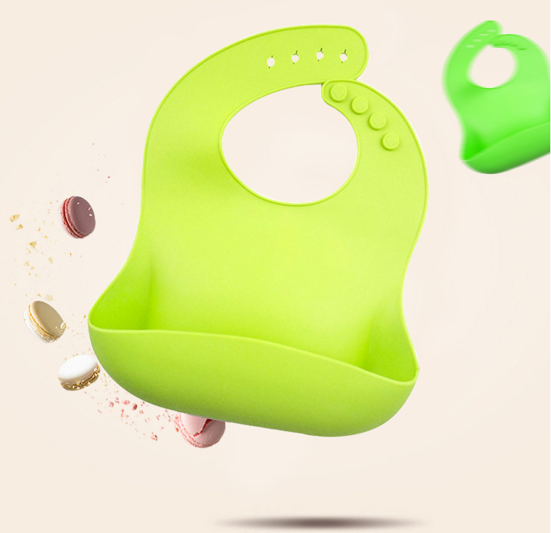 Food-Grade Silicone Baby Bibs