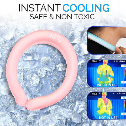 Cooling Neck Wrap Ice Tube