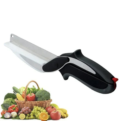Kitchen Scissors with Cutting Board