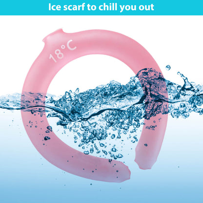 Cooling Neck Wrap Ice Tube