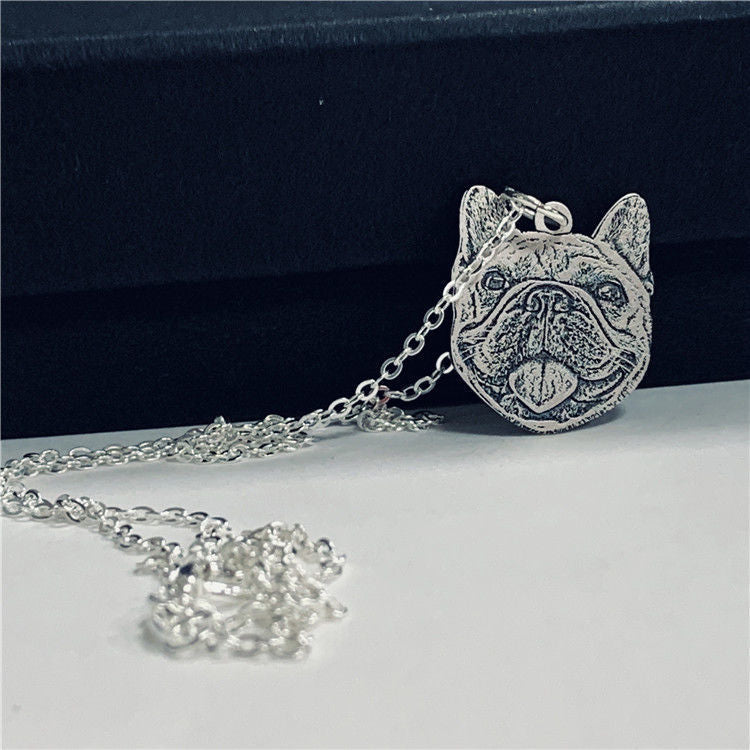 Personalized Stainless Steel Pet Pendant Necklace