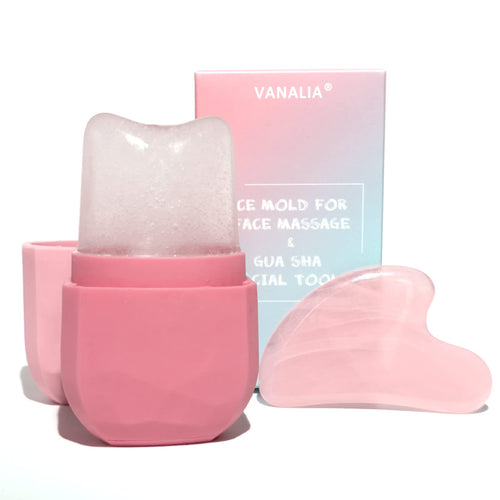 Vantheq Glow – Isroller & Gua Sha Set