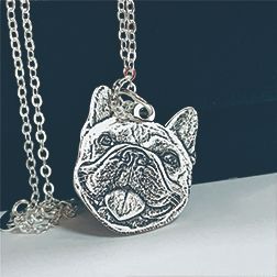 Personalized Stainless Steel Pet Pendant Necklace