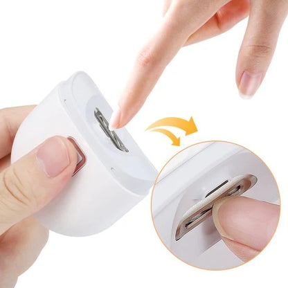 Electric Nail Clipper & Polisher with LED