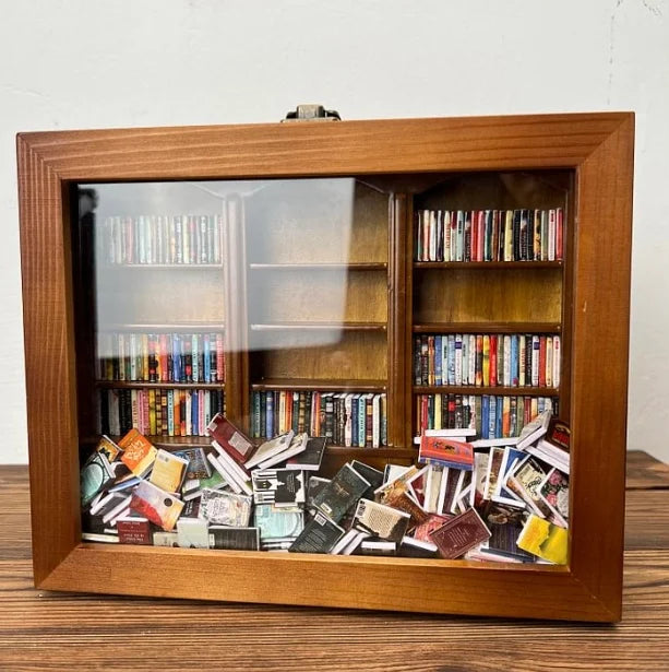 Anxiety Bookshelf Desk Toy