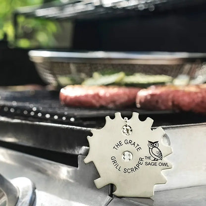 Multifunctional Stainless Steel Grill Cleaning Brush