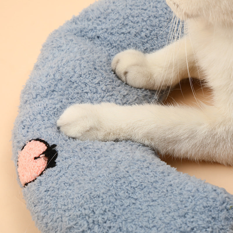 Personalized U-Shaped Pet Pillow for Dogs and Cats
